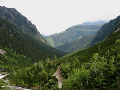 Dolina polodowcowa. Tatry/ autor: Sławomir Lamparski Dolina polodowcowa. Tatry/ autor: Sławomir Lamparski