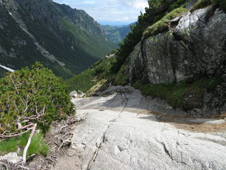 Wygady lodowcowe w Dolinie Roztoki.Tatry/ autor: Sawomir Lamparski