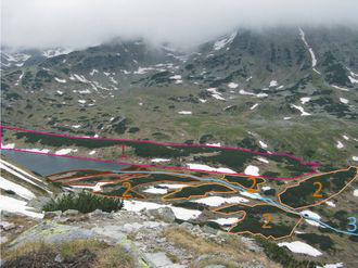 Moreny czoowe i boczna.Tatry/ autor: Sawomir Lamparski