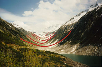 Dolina u-kształtna Zillertal. Alpy/ autor: Sławomir Lamparski